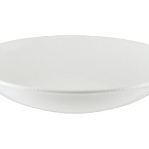 Тарелка d=250 мм. глубокая 1300 мл. h=50 мм. Ирис Белый, форма Банкет Bonna /1/6/432