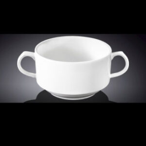 Бульонница 350 мл. d=105 мм. h=63 мм. с ручками Wilmax /4/48/