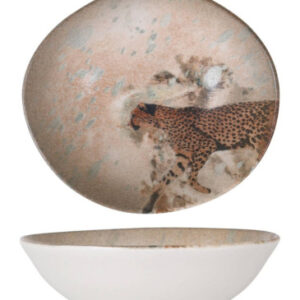 Салатник d=180 мм. 470 мл. h=55 мм. Саванна, форма Ваго Bonna /1/12/