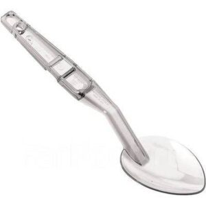 Ложка гарнирная 28 см., L ручки 20 см. прозрачная, поликарбонат (до +120°C) MGprof /1/10/400/