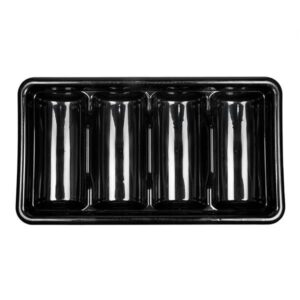 Контейнер для столовых приборов 4 отд., пластик 50*30*9,5 см P.L. Proff Cuisine